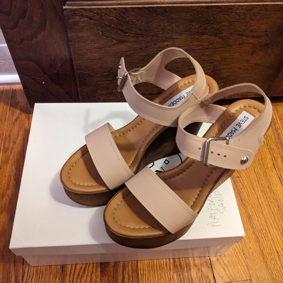 Steve Madden Candis Lea Platform Sandals - Picture 4 of 5